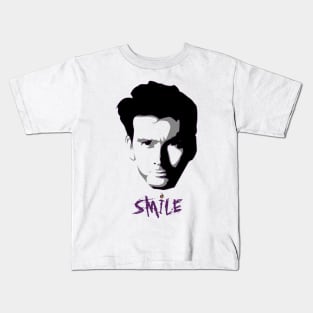 Kilgrave: Smile (black on light colors) Kids T-Shirt